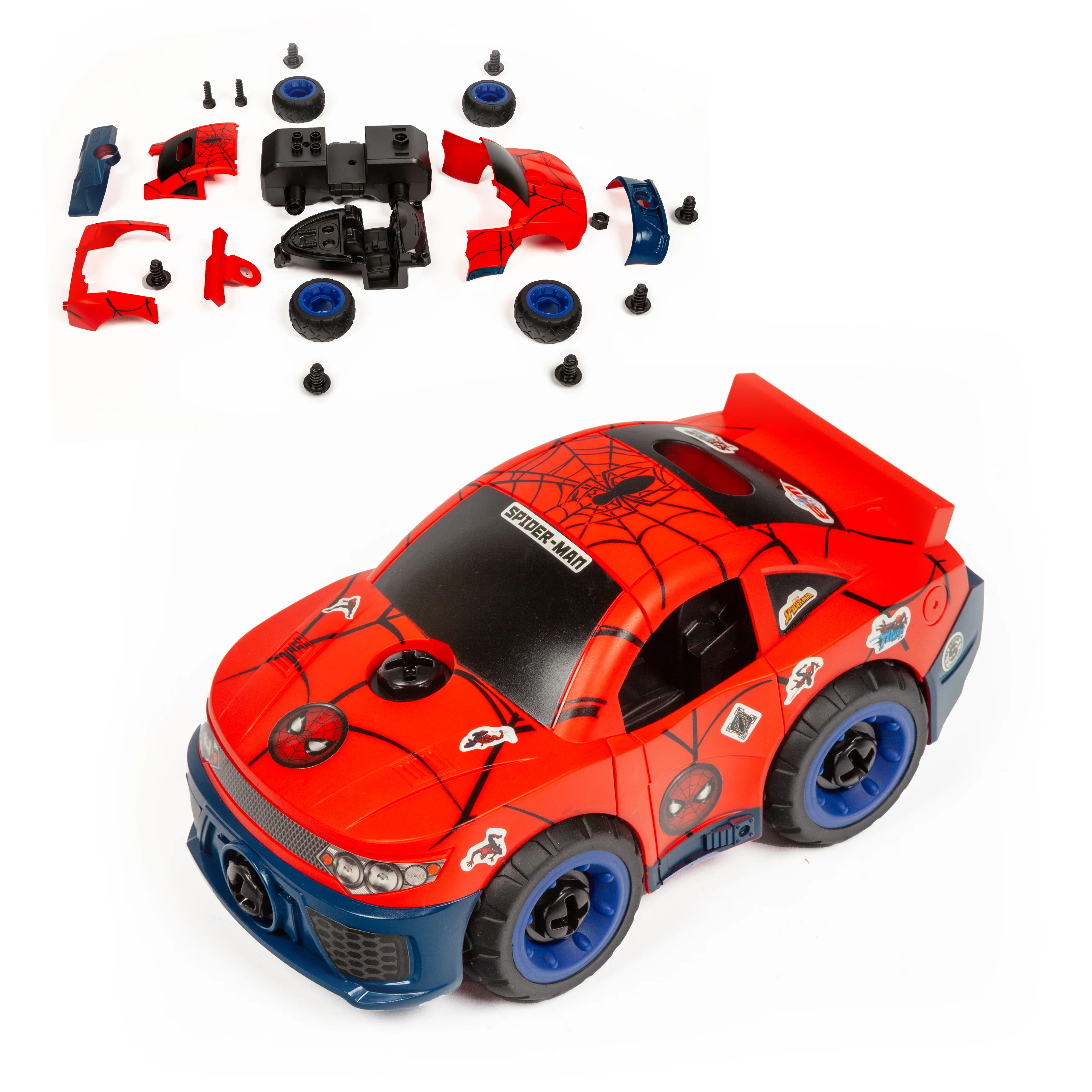 [Marvel] Spider-Man Tool Bench Playset with Take-Apart Car - Image 8