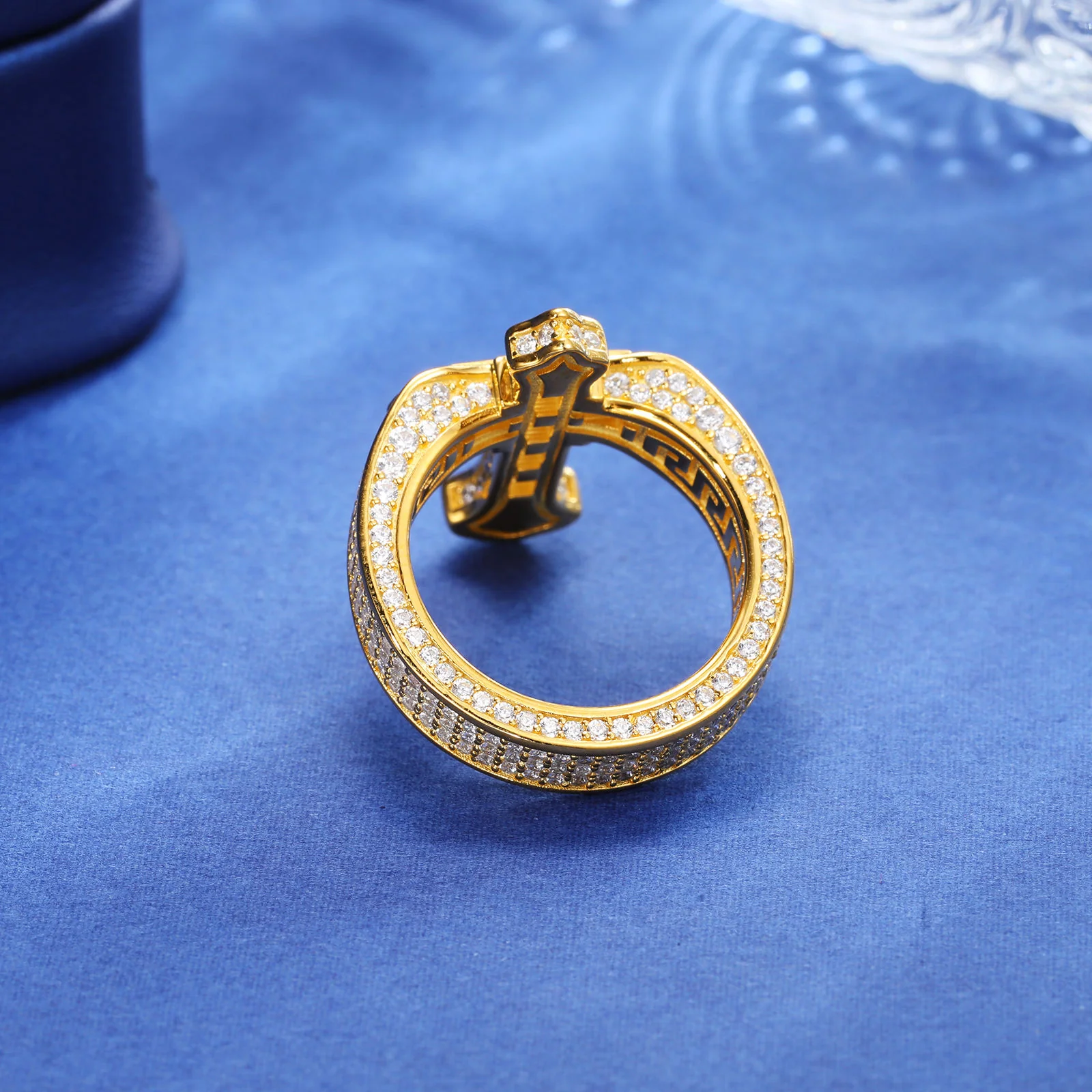 Men’s Cross Ring - Image 2