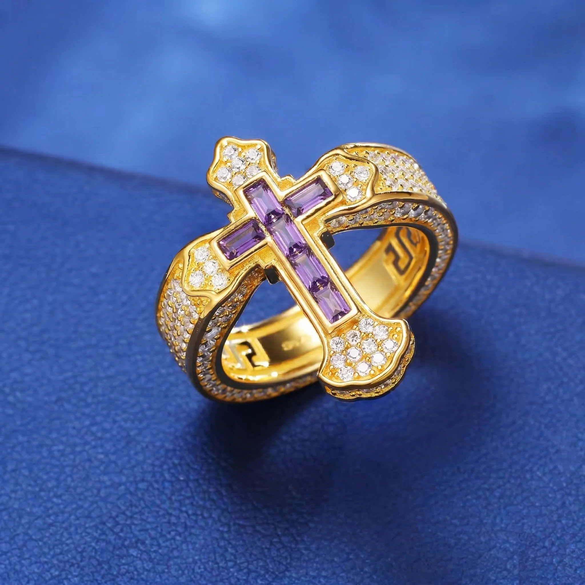 Men’s Cross Ring - Image 7