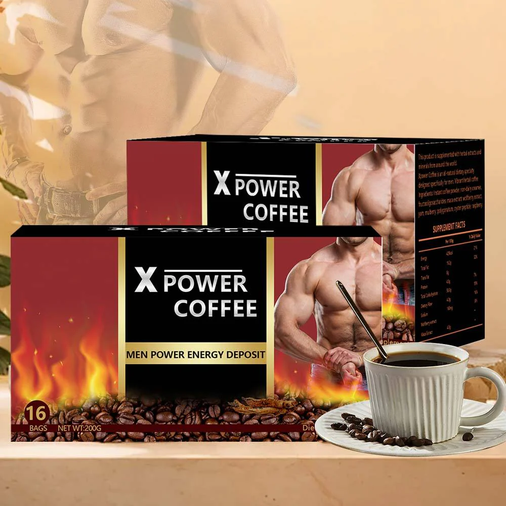 Men’s Performance Black Coffee with Organic Maca Root