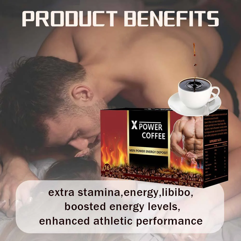 Men’s Performance Black Coffee with Organic Maca Root - Image 3