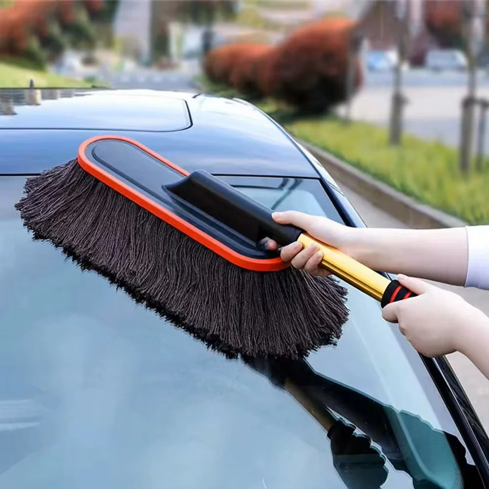 Microfiber Car Duster with Extendable Handle – Professional Detailing Dust Mop for Car, SUV & Home - Image 5