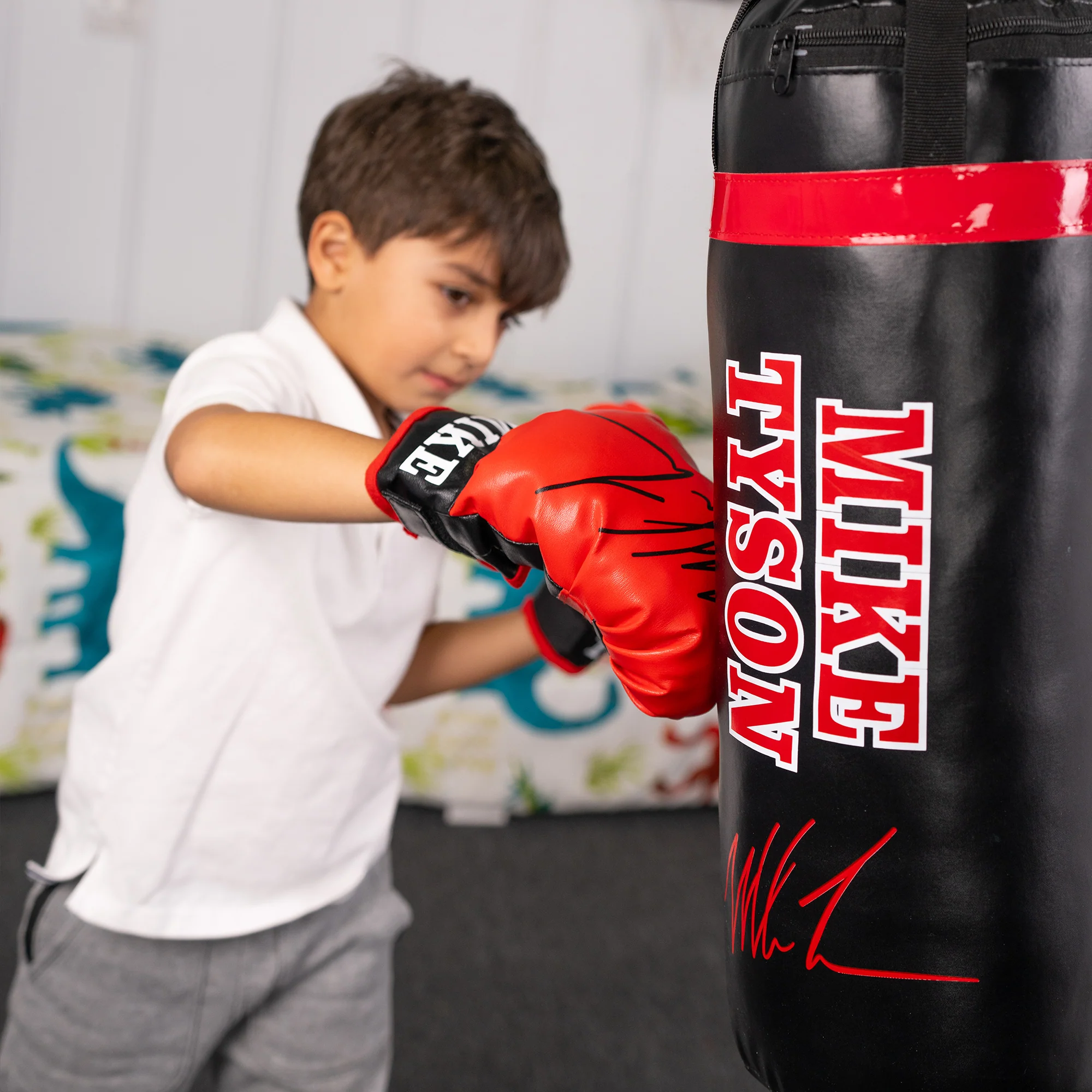 Mike Tyson Kids Boxing Punching Bag Set - Image 4