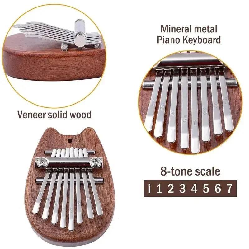 Mini 8-Key Pocket Kalimba - Image 8