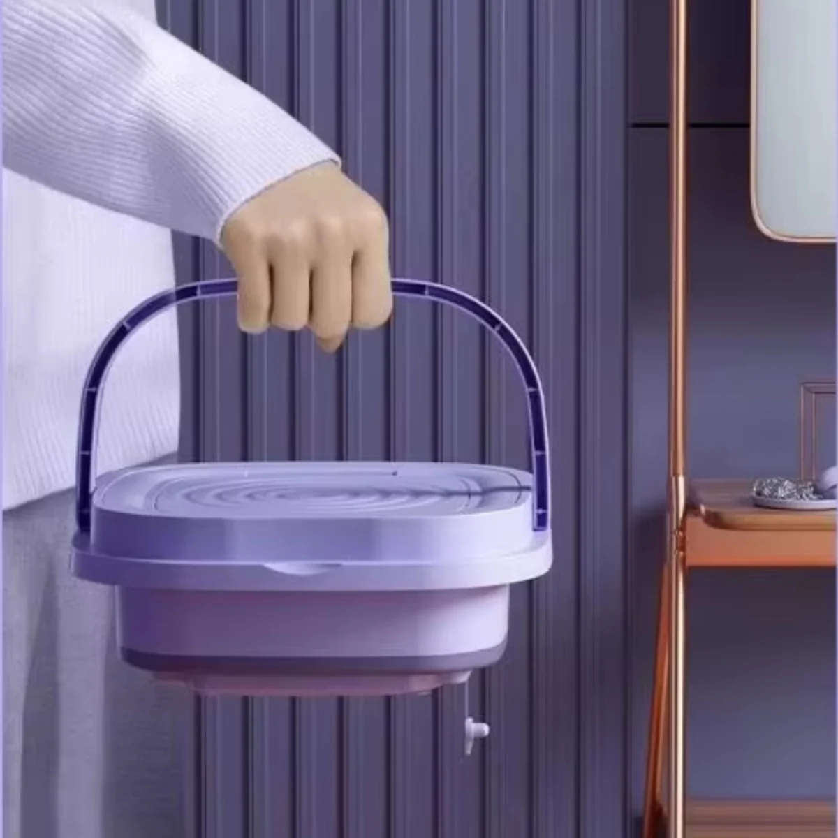 Mini Portable Automatic Washing Machine for Small Loads & Apartments - Image 10
