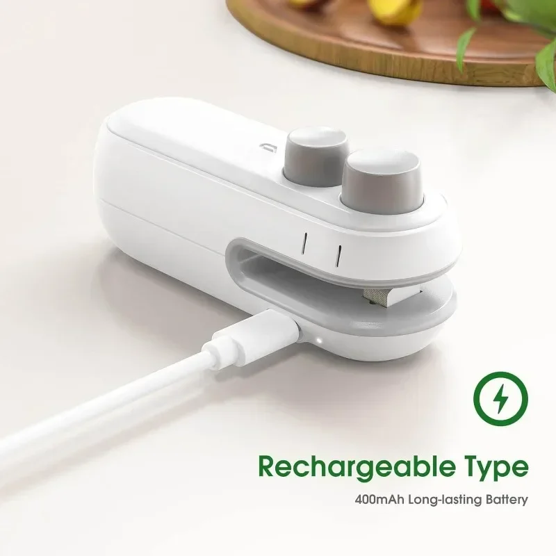 Mini Portable Heat Sealer Rechargeable Food Bag Sealer - Image 5