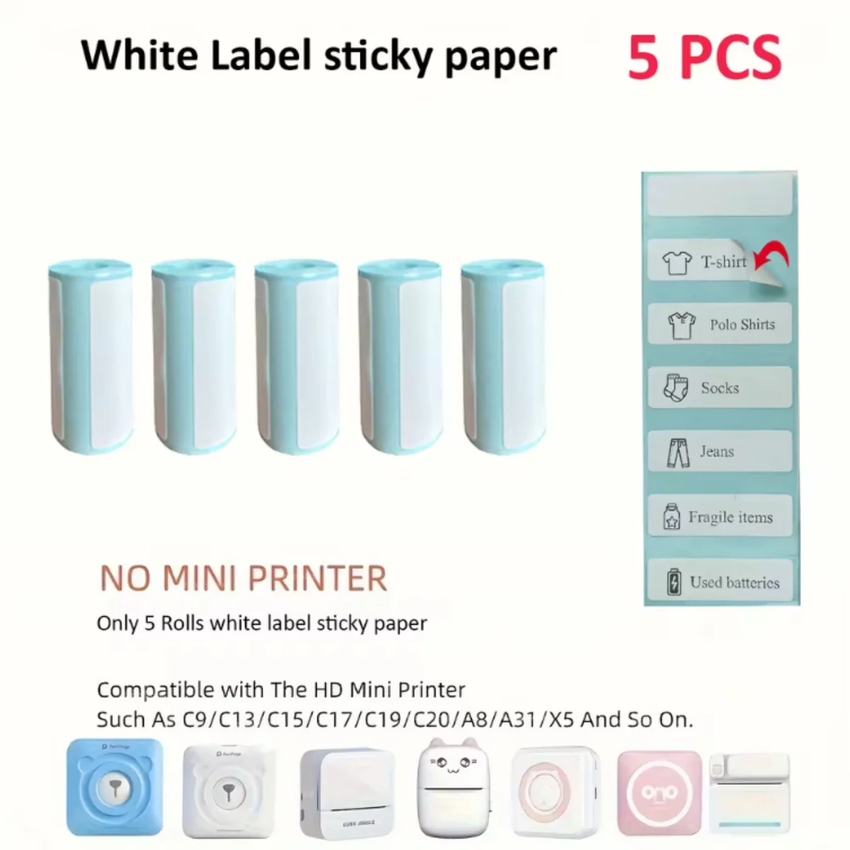 Mini Portable Thermal Printer - Image 9