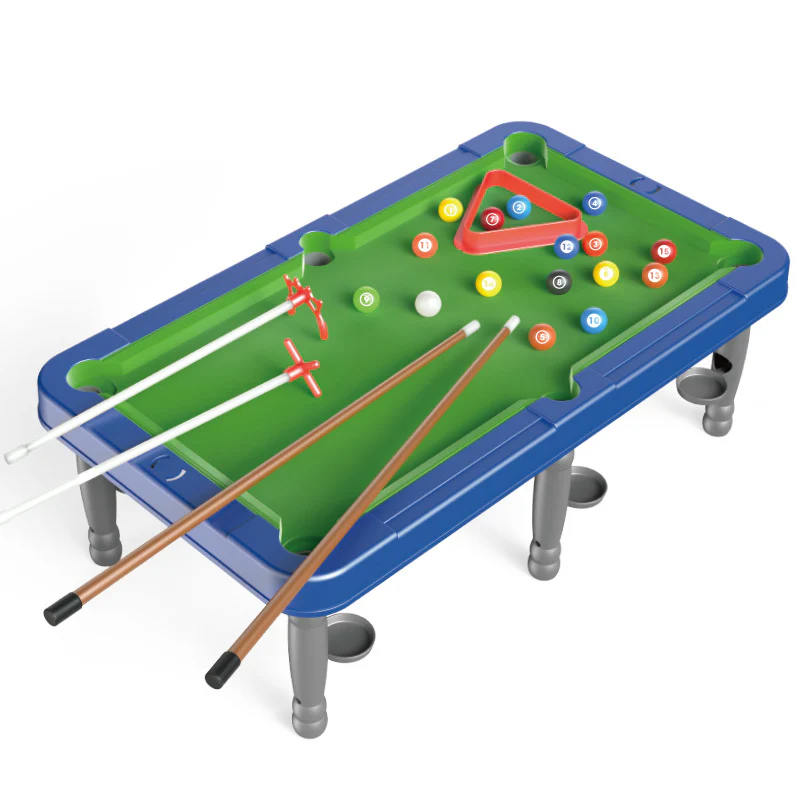 Mini Tabletop Pool Table Set – Portable Kids Billiards & Snooker Game - Image 2