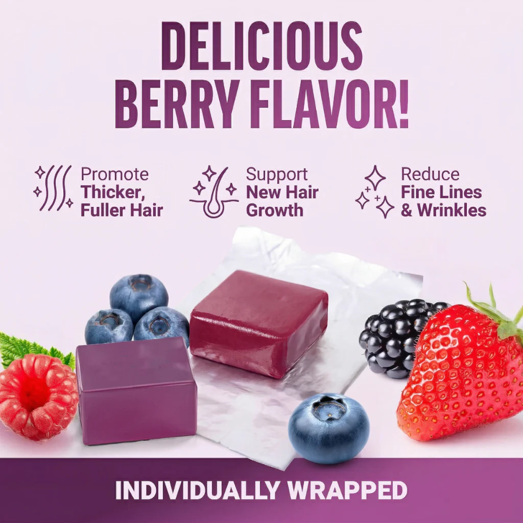 Mixed Berry Biotin Gummies - Image 3