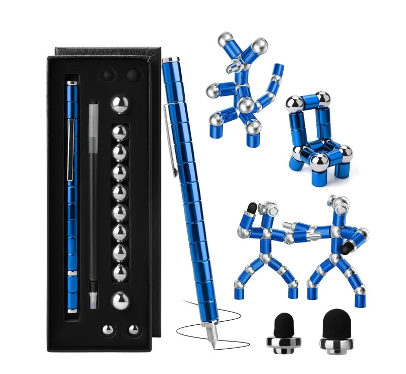 Multi-Color Fidget Pen Magnet Set - Image 4