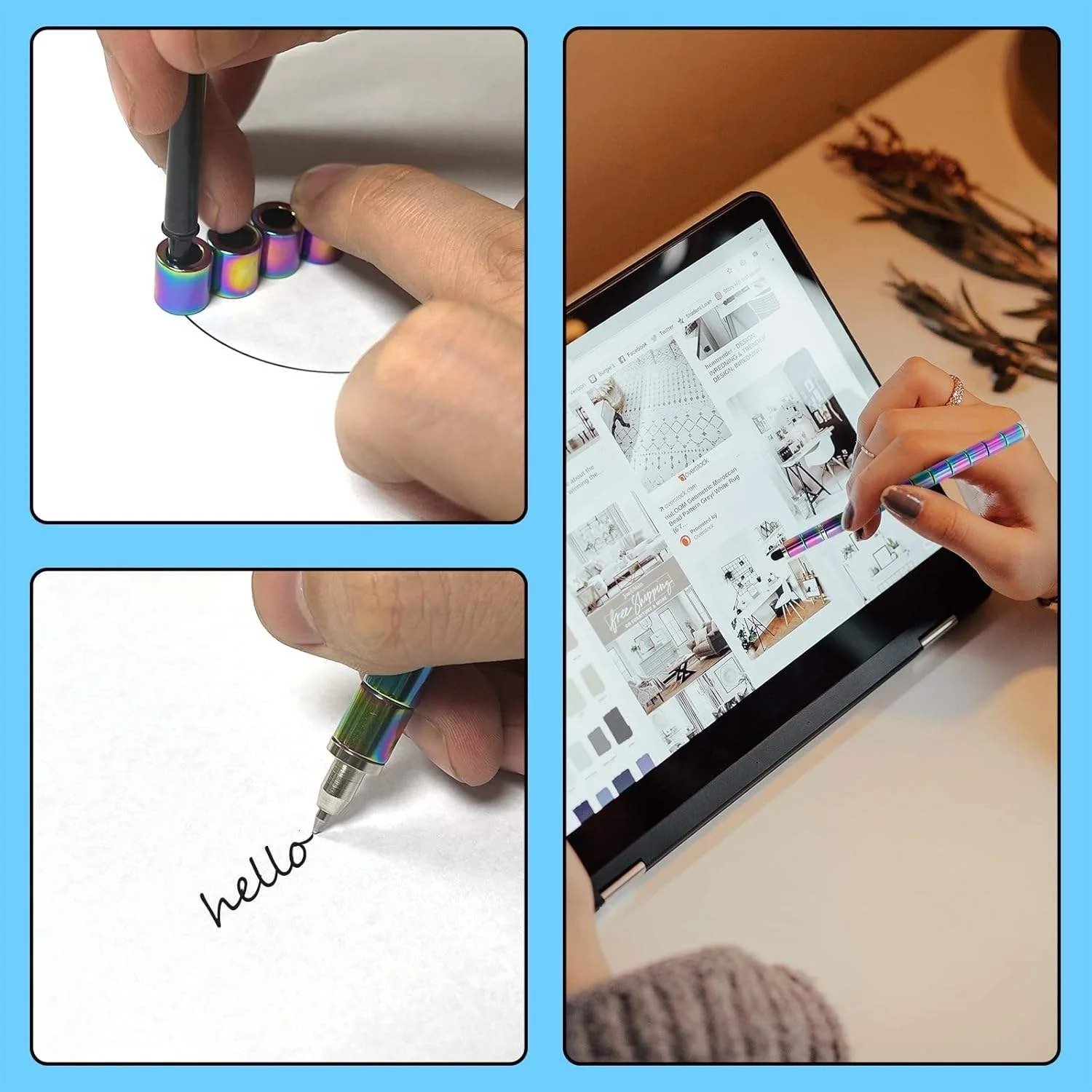 Multi-Color Fidget Pen Magnet Set - Image 6