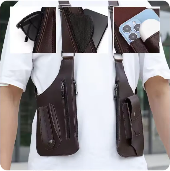 Multifunctional Crossbody Chest Storage Bag - Image 2