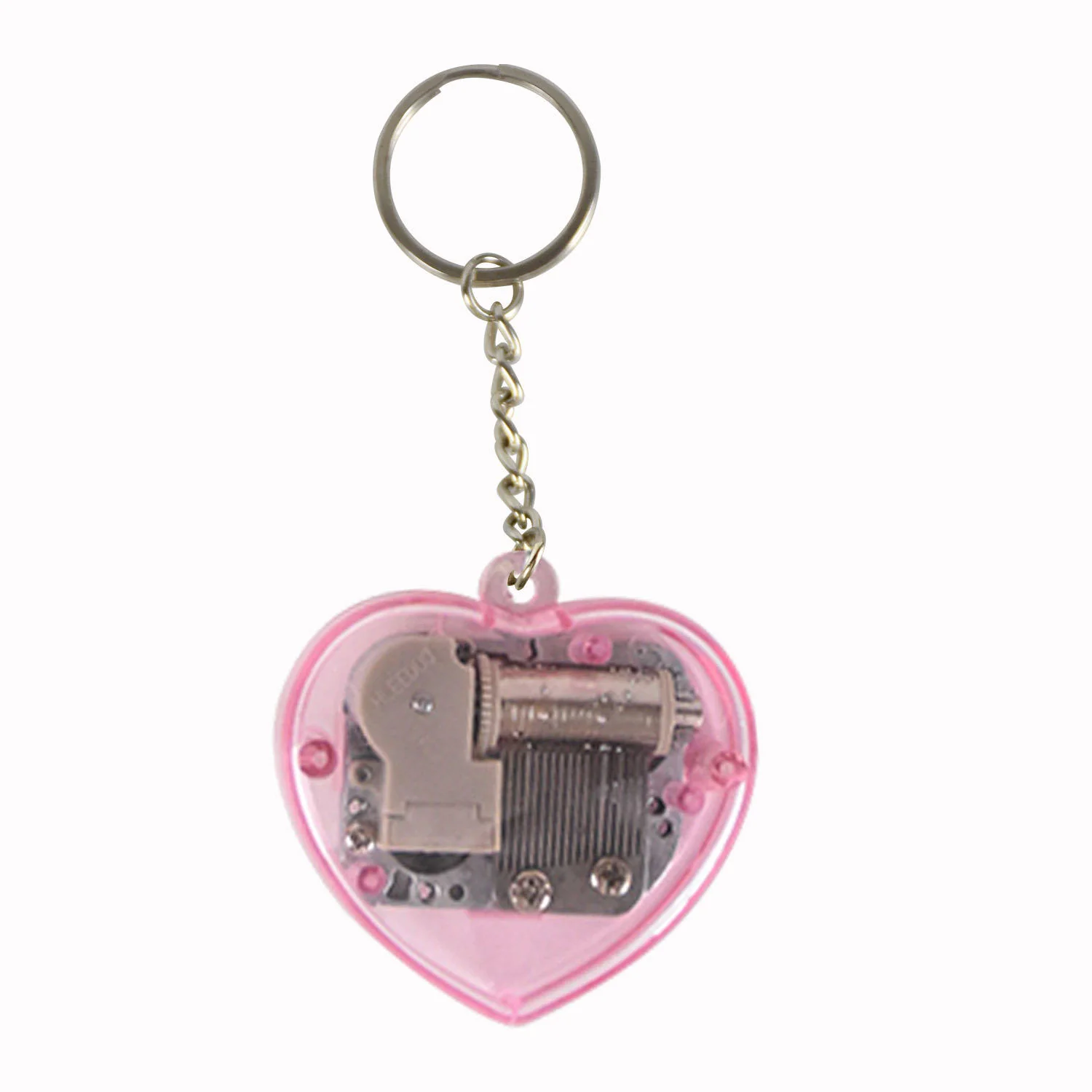 Music Box Pendant Necklace & Mini Keychain (Acrylic Gift Accessory) - Image 5