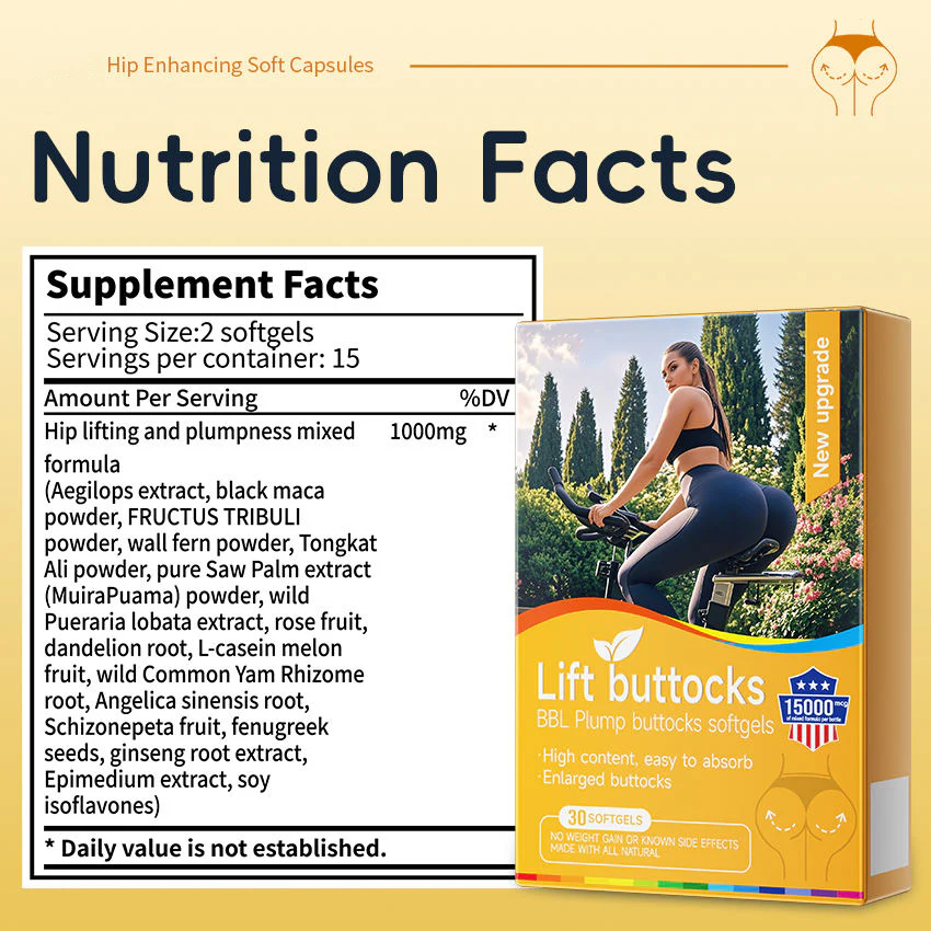 Natural Glute Growth & BBL Enhancement Pills - Image 7