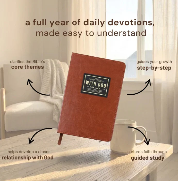One Minute With God: 365-Day Daily Prayer Book for Men - Image 3