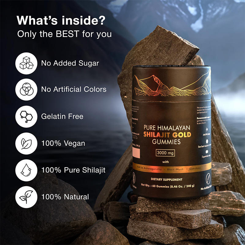 Organic Himalayan Shilajit Gummies - Image 2