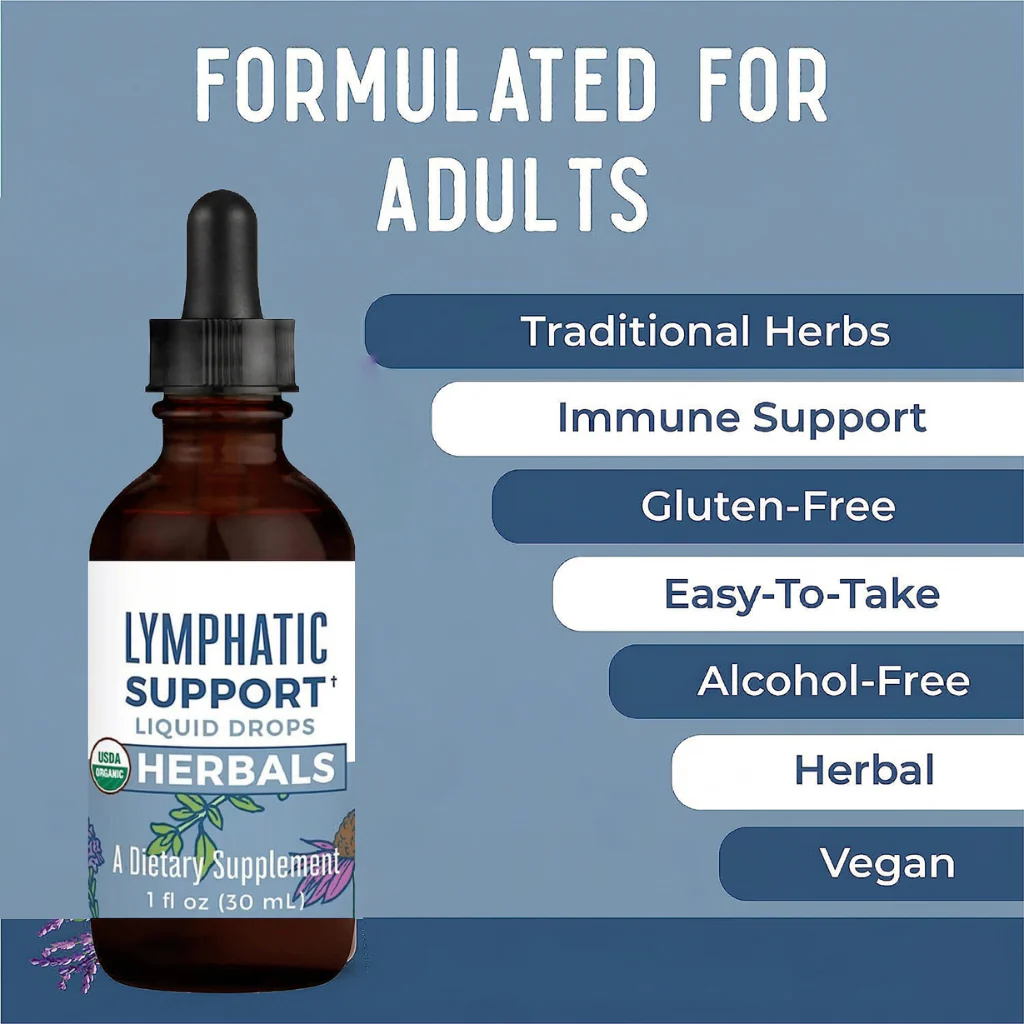 Organic Lymphatic Support Drops