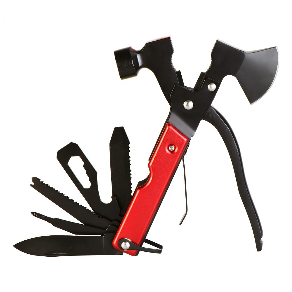 Outdoor Camping Multitool with Hammer, Pliers & Knife - Image 2