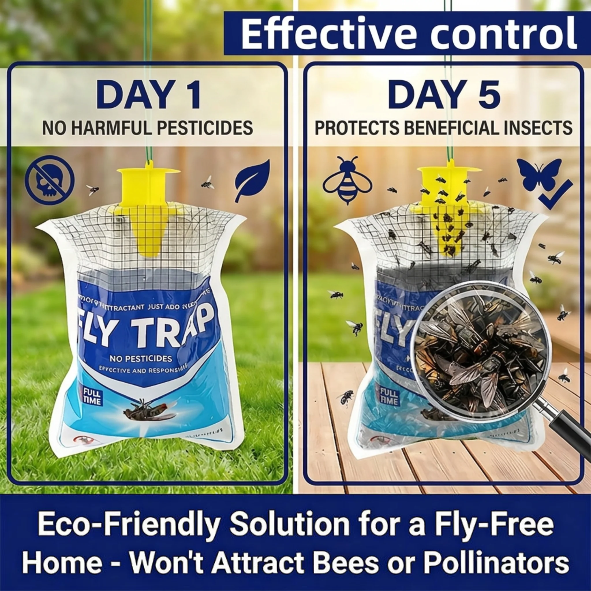 Outdoor Fly Trap Bag - Image 2