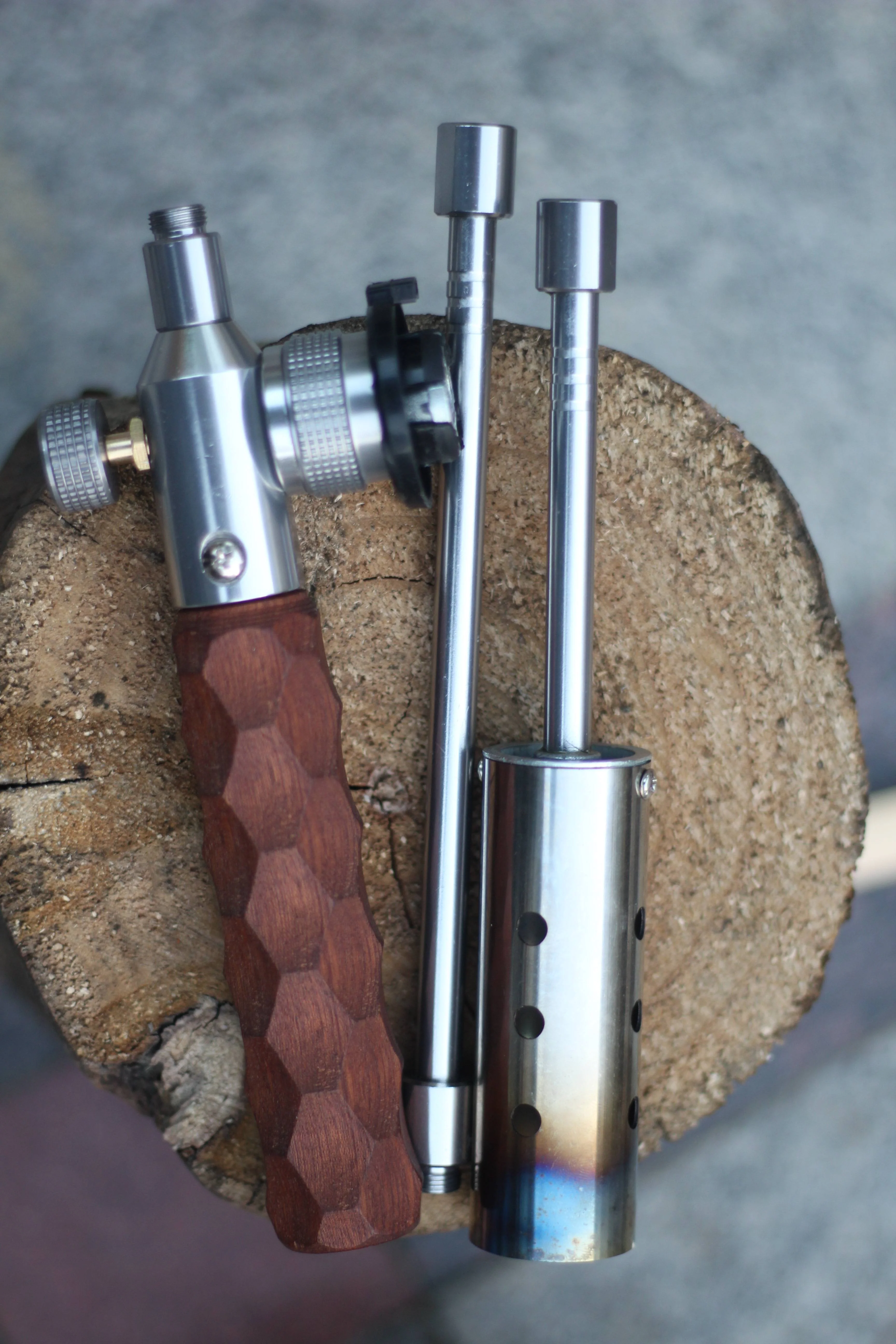 Outdoor Kitchen Gas Torch with Wooden Handle - Image 5
