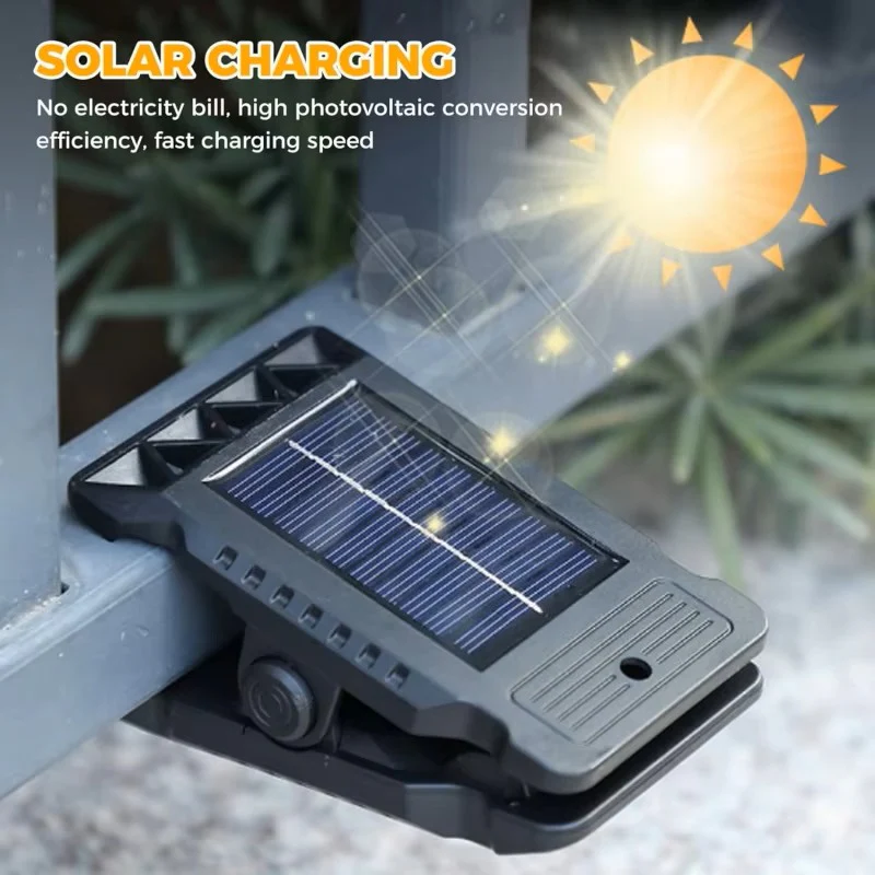 Outdoor Solar Clip-On Security Light β Waterproof Motion Sensor LED Lamp - Image 2