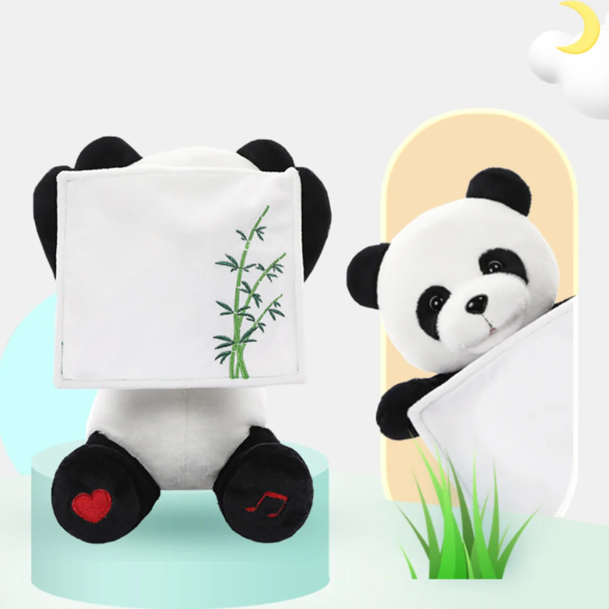 Peekaboo Panda Interactive Singing Plush Toy