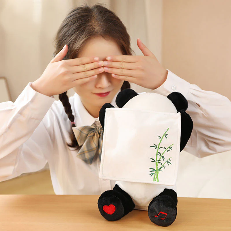 Peekaboo Panda Interactive Singing Plush Toy - Image 2