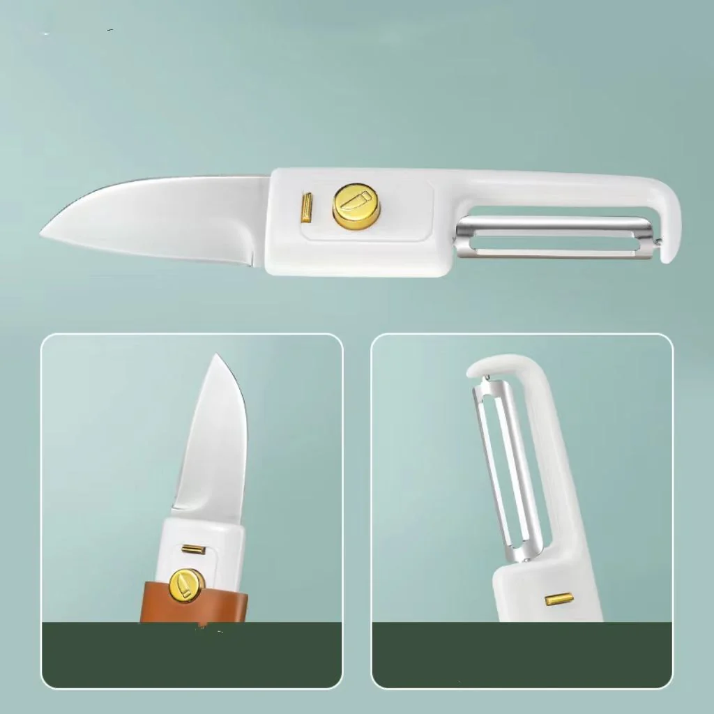 Portable 2-in-1 Fruit Knife & Peeler - Image 6