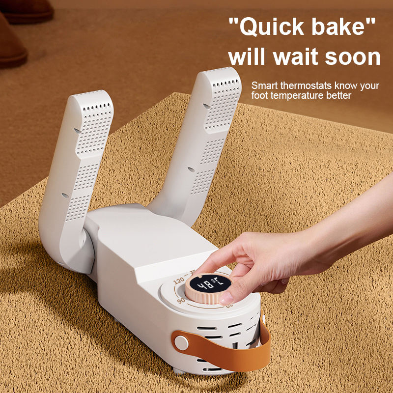 Portable Electric Shoe & Boot Dryer with Adjustable Foldable Rack - Image 4