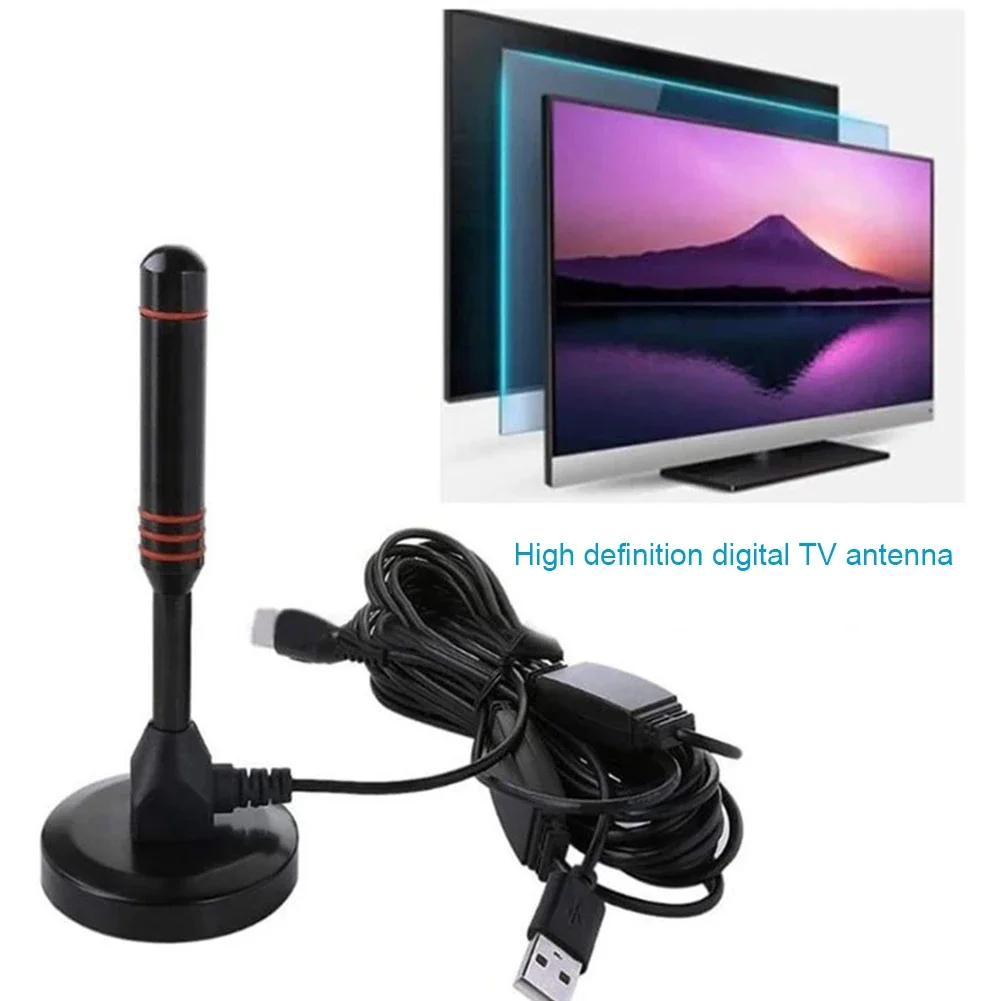Portable HD Digital TV Antenna with Amplifier (Indoor & Outdoor, DVB-T2) - Image 6