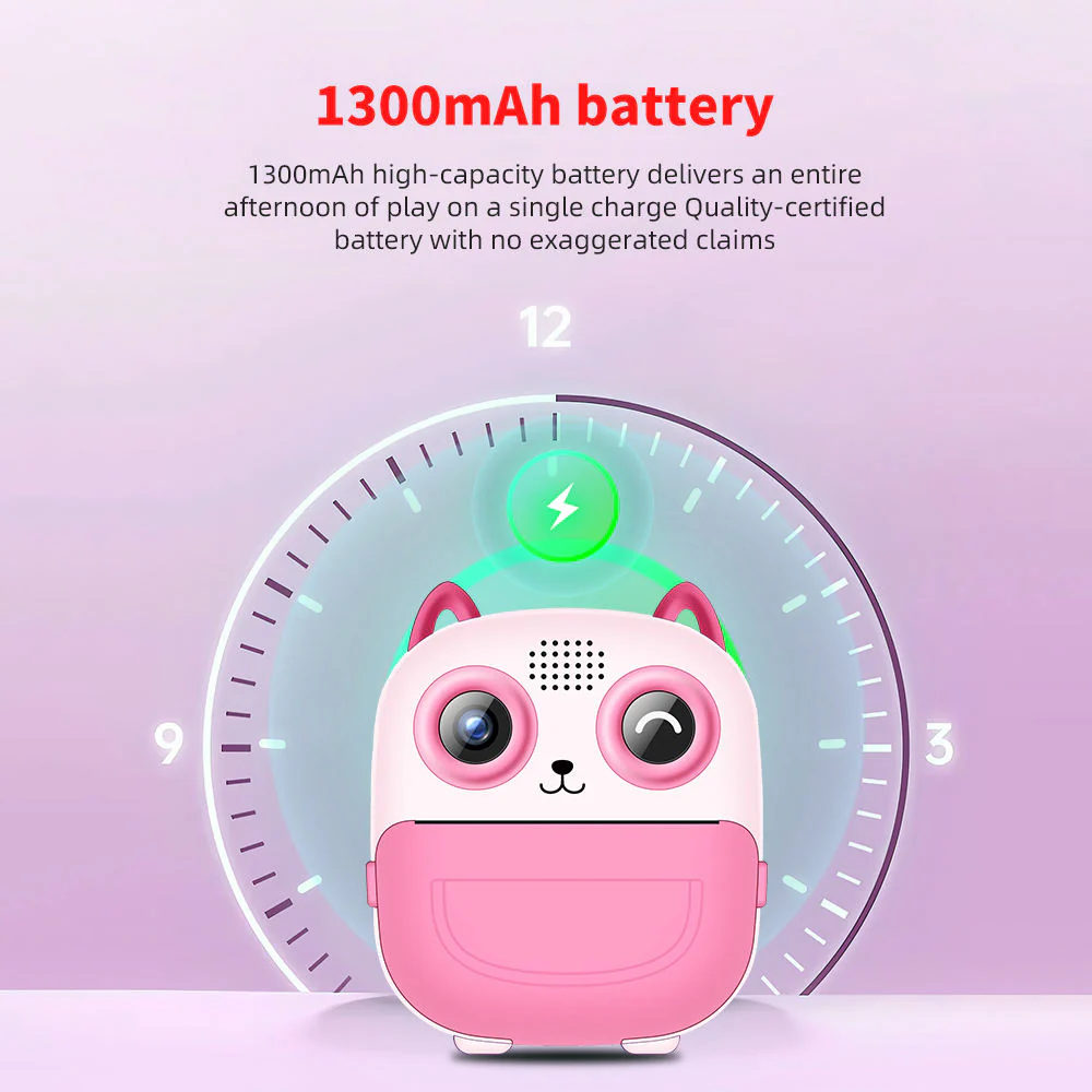 Portable Kids’ AI Wireless Thermal Printer & Camera - Image 2