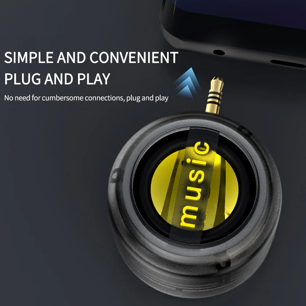Portable Mini Speaker β 3.5mm Plug-In - Image 2