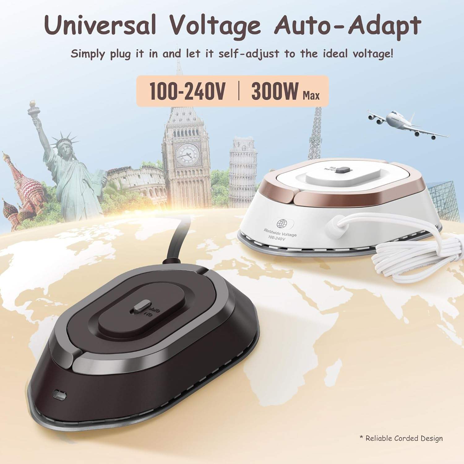 Portable Mini Travel Iron for Clothes - Image 11