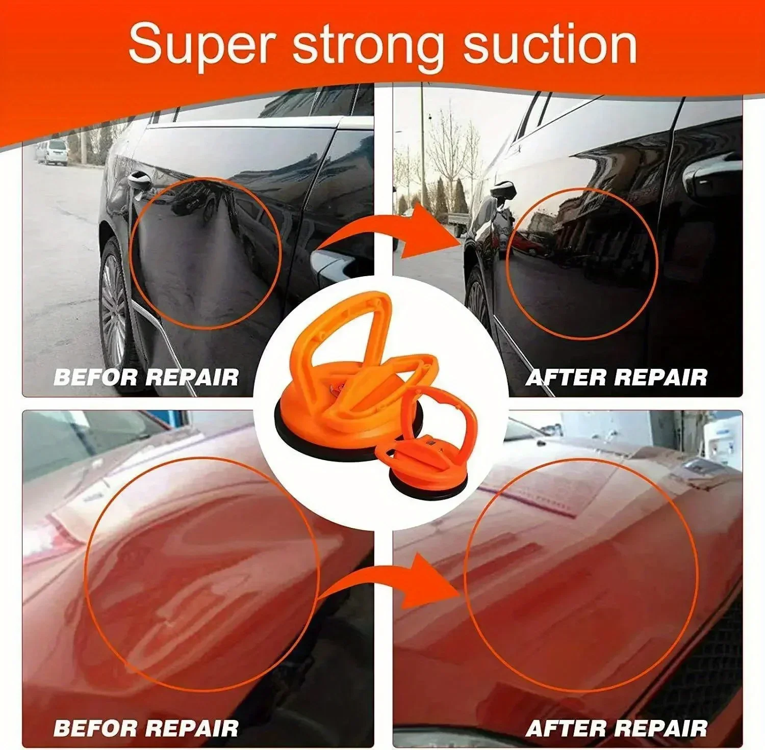 Portable Suction Cup Dent Puller - Image 2