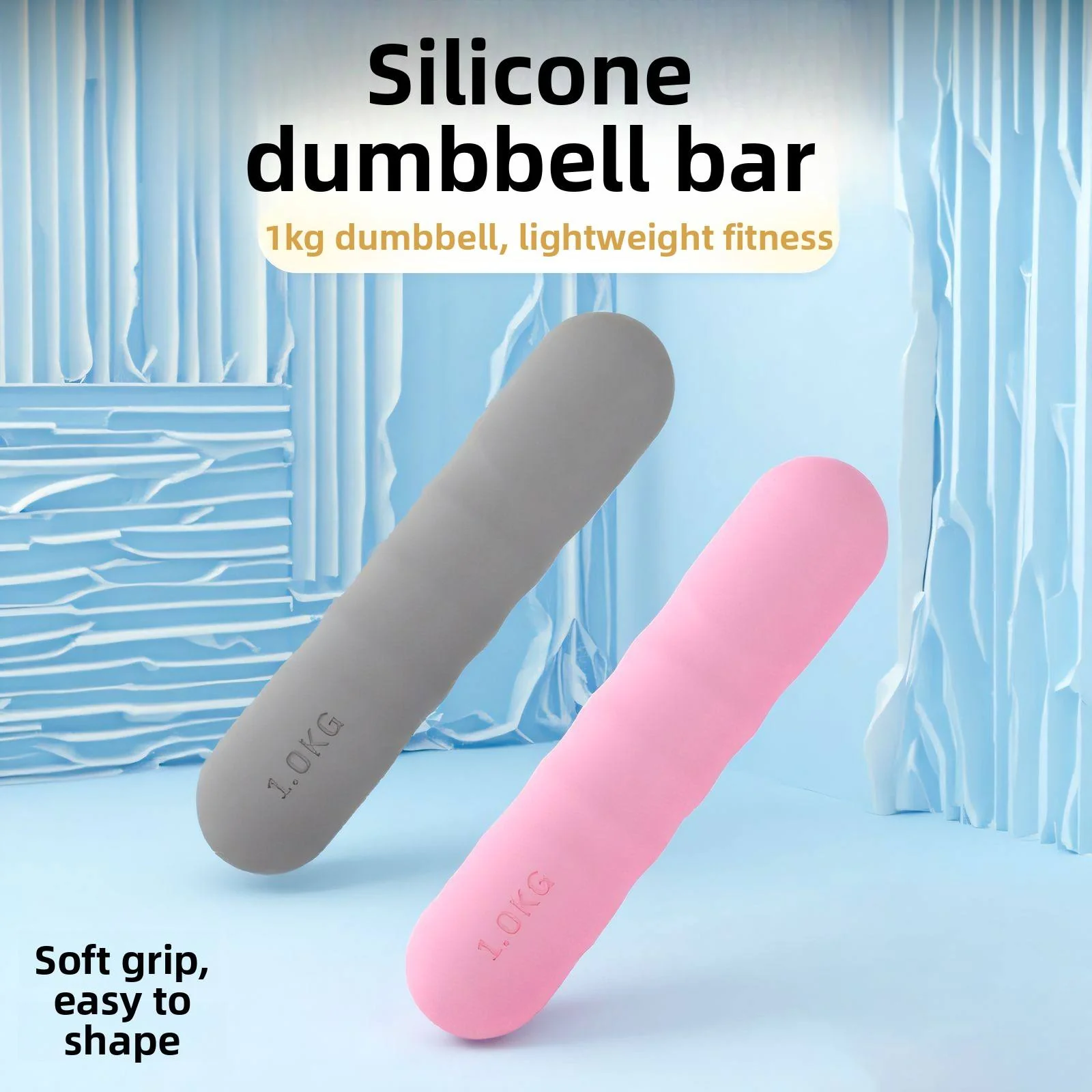 Premium Anti-Slip Silicone Dumbbells - Image 2