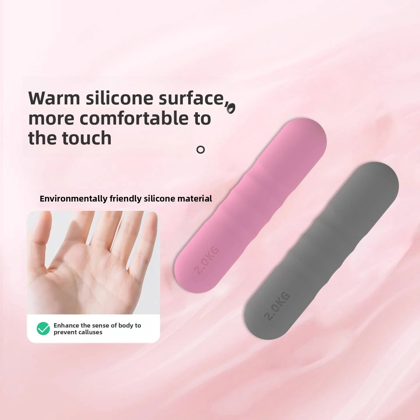 Premium Anti-Slip Silicone Dumbbells - Image 4