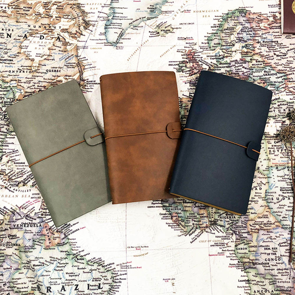 Premium Refillable Leather Traveler's Journal - Image 2
