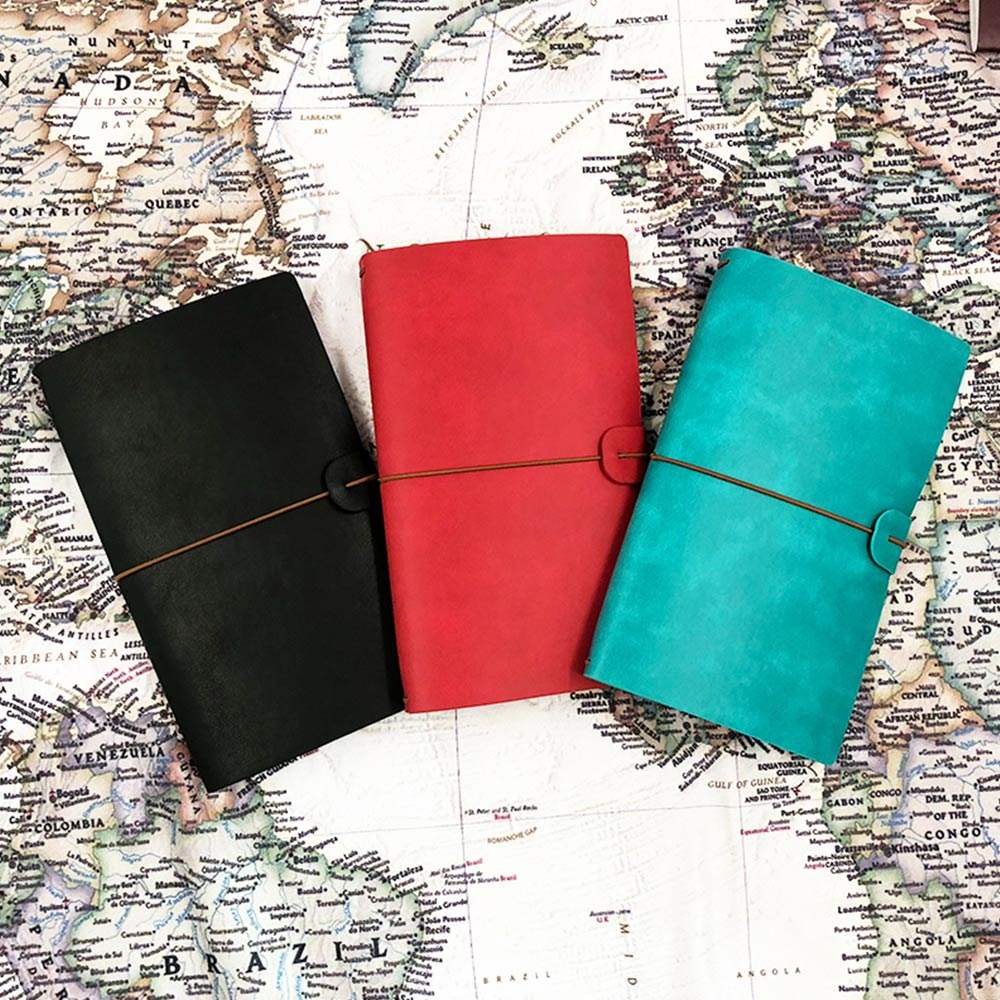 Premium Refillable Leather Traveler's Journal - Image 3
