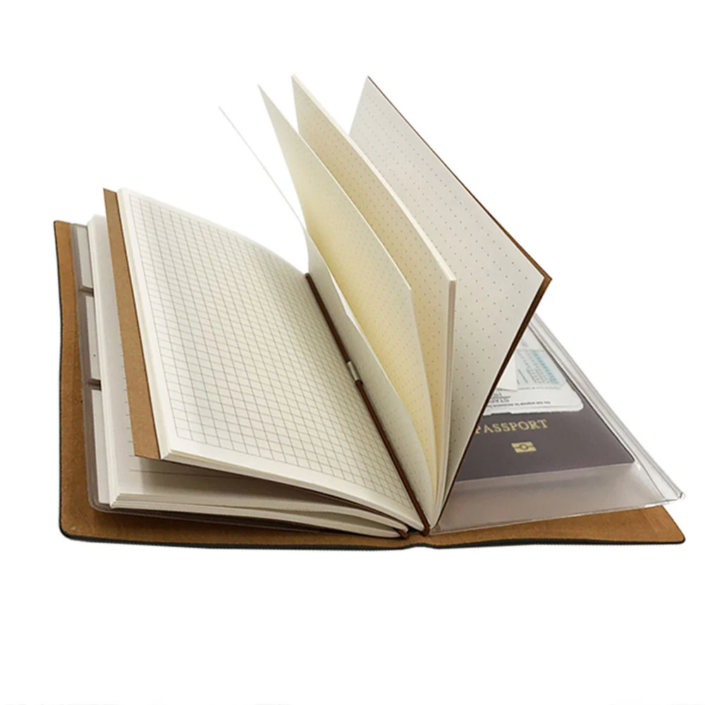 Premium Refillable Leather Traveler's Journal - Image 5