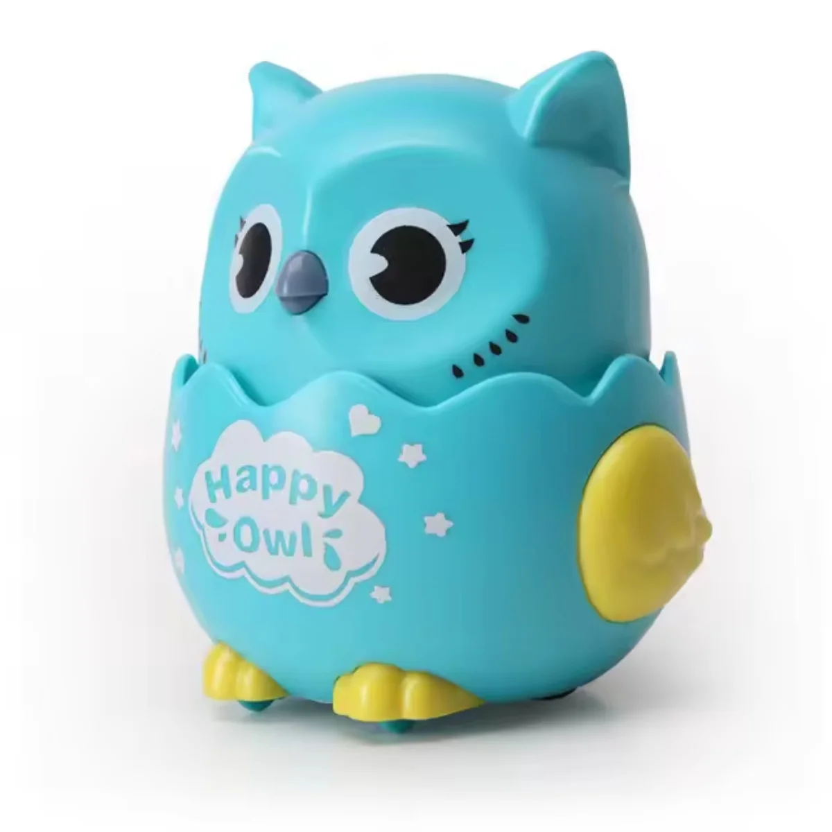 Press-and-Go Sliding Owl Toy with Rotating Head for Kids - Image 8