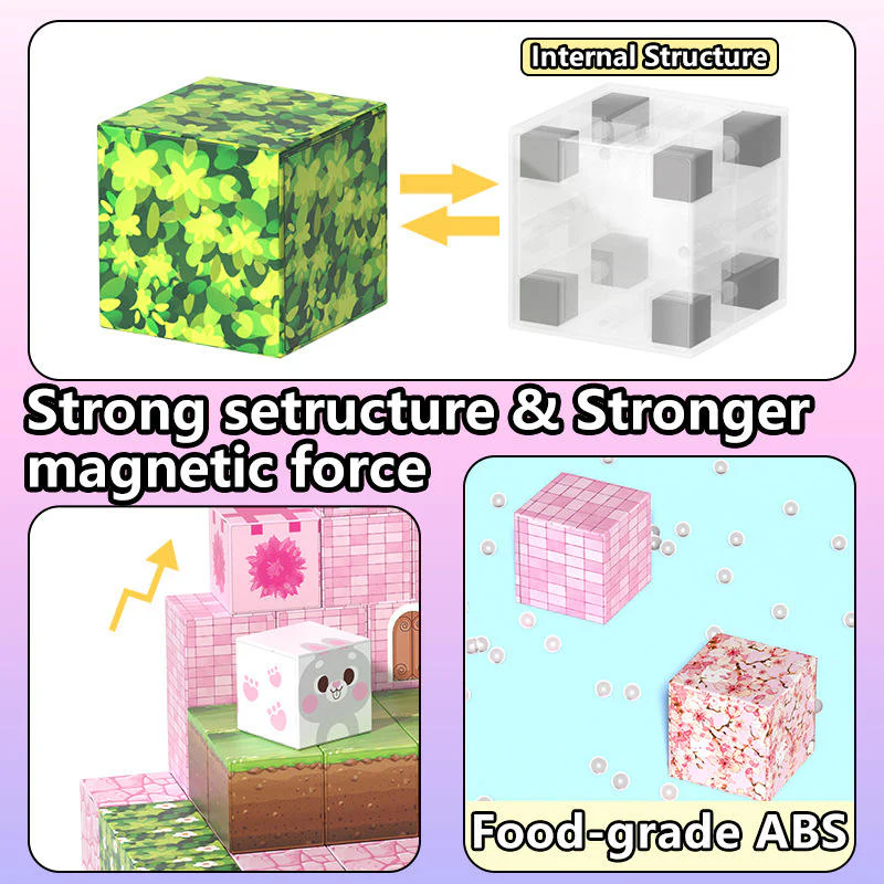 Princess Castle Magnetic Building Block Set - Image 5