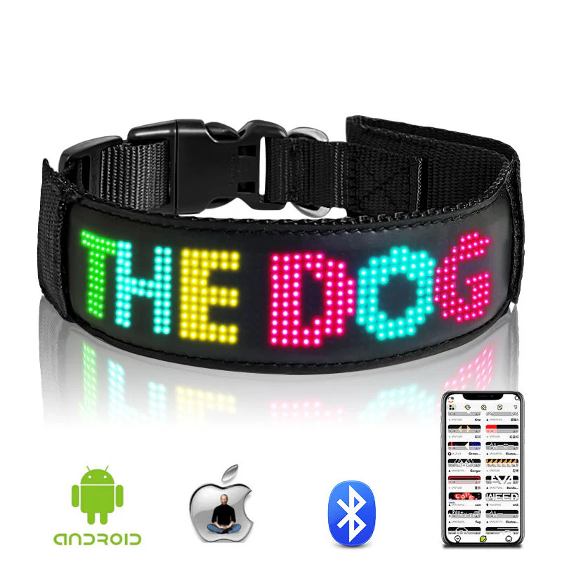 Programmable Waterproof LED Dog Collar Light – USB Rechargeable - Image 4