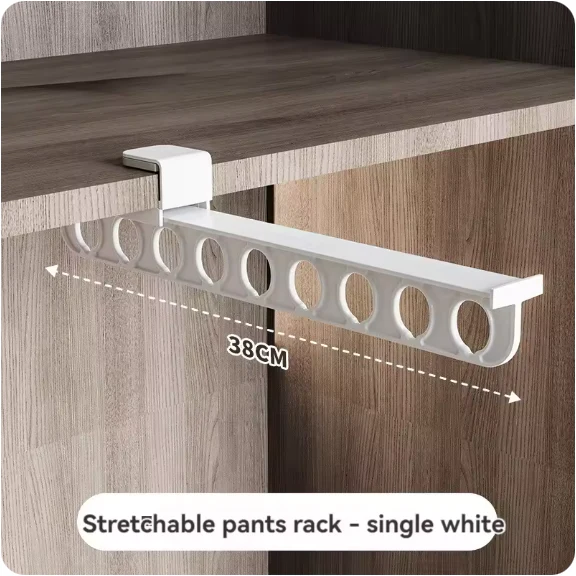 Pull-Out Wardrobe Trouser Rack - Image 8