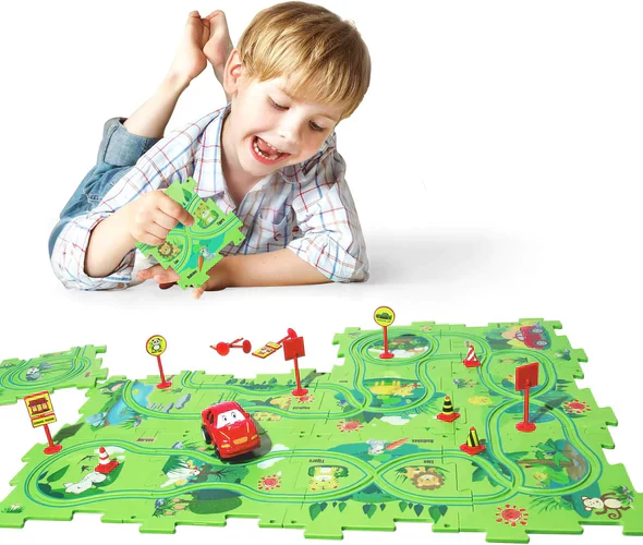 PuzzleRacer⢠Kid's Car Track