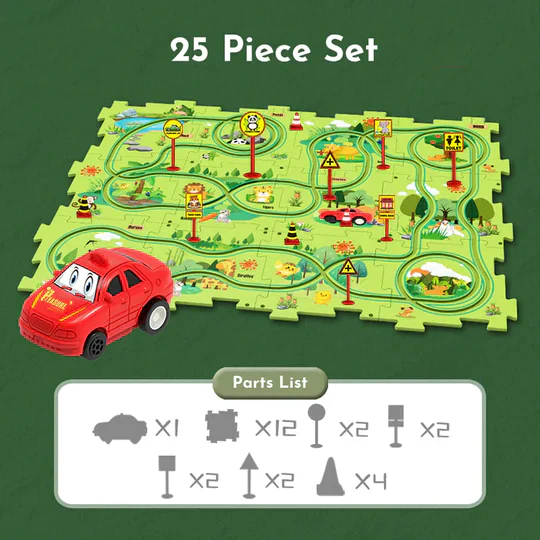 PuzzleRacer⢠Kid's Car Track - Image 10