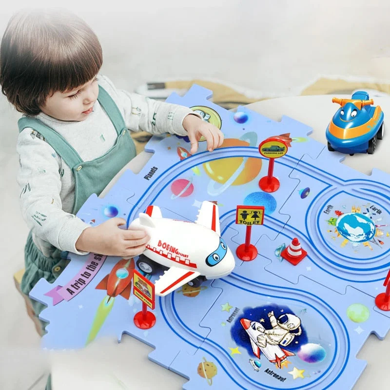 PuzzleRacer⢠Kid's Car Track - Image 2