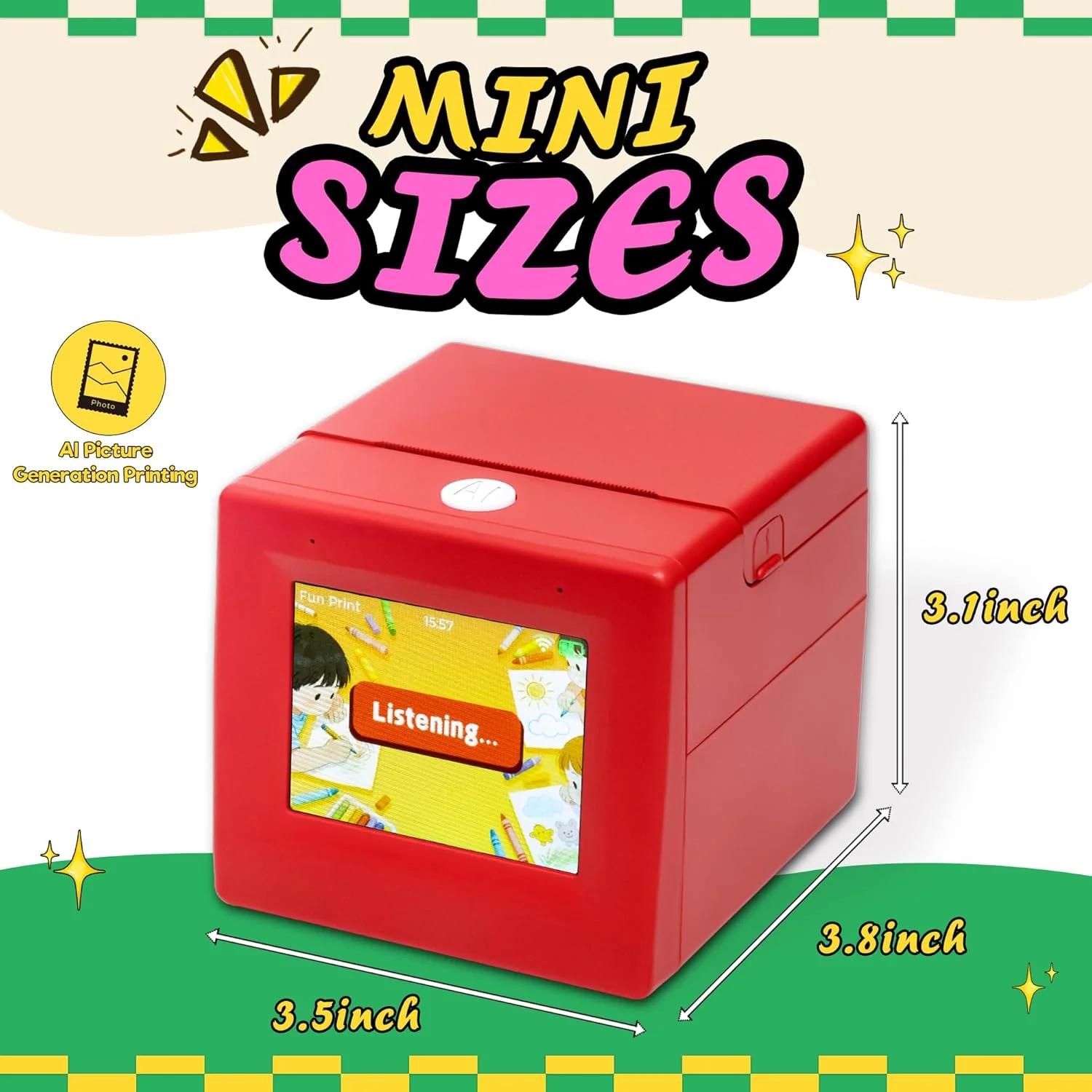 Smart AI Voice Sticker Printer for Kids - Image 2