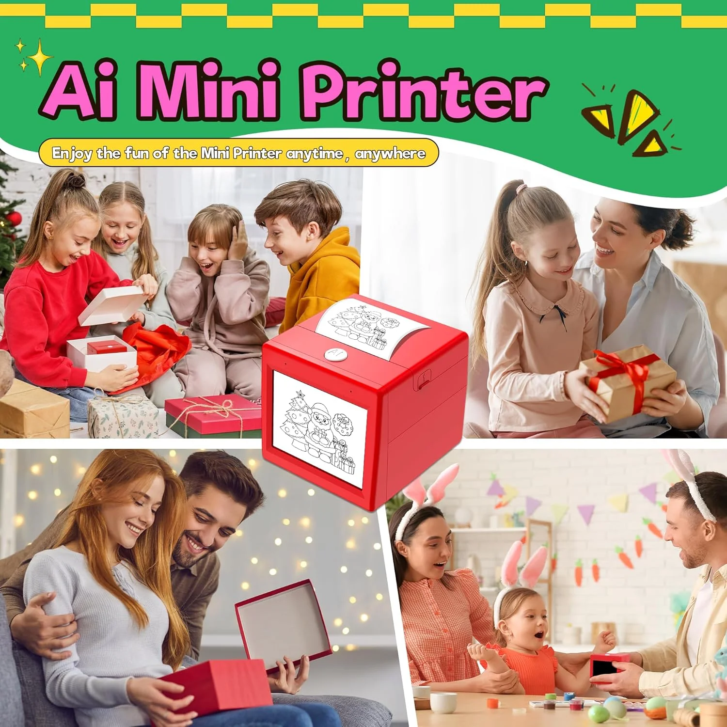 Smart AI Voice Sticker Printer for Kids - Image 6