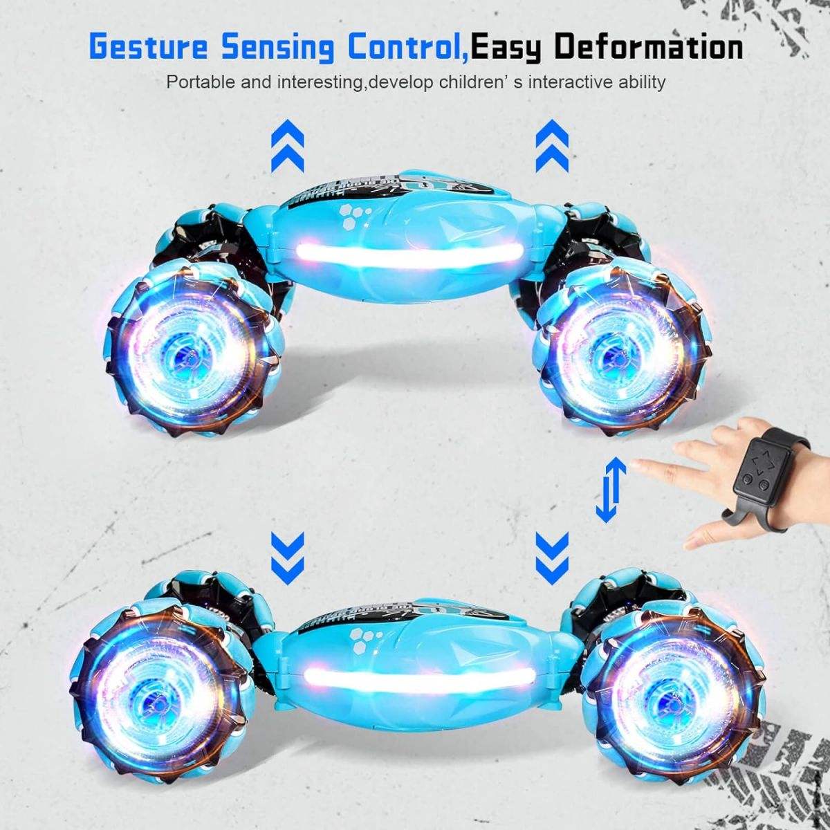 RC Stunt Drift Car – 4WD Remote & Hand Motion Control - Image 4