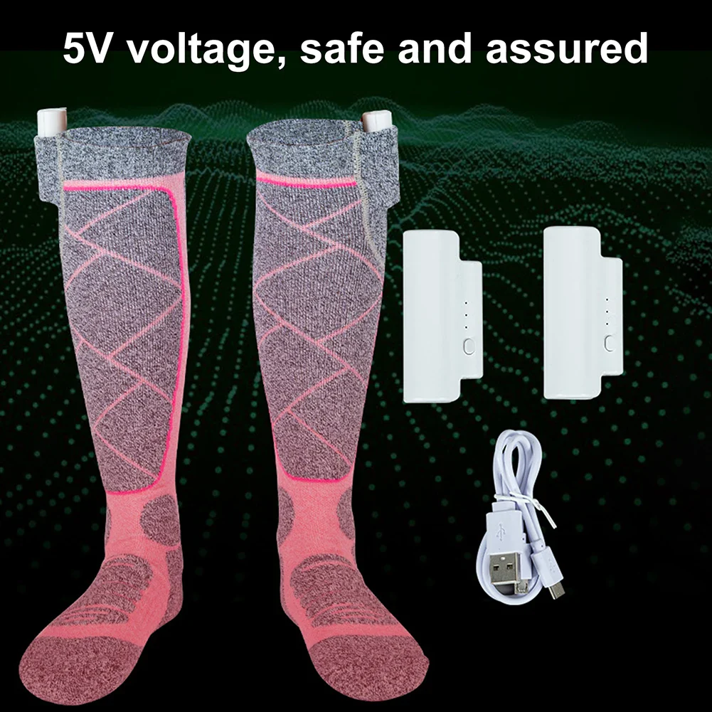 Rechargeable Heated Socks for Outdoor Cold Weather - Image 3